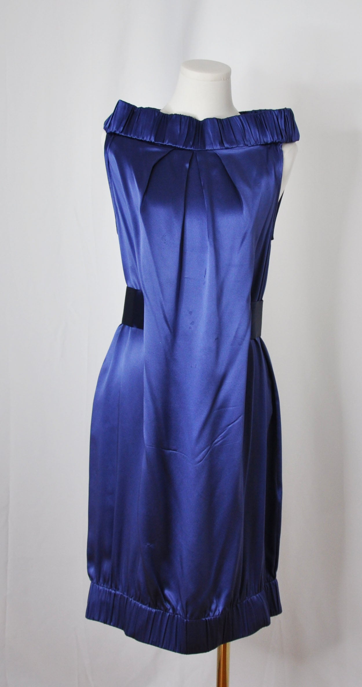 Adolfo Dominguez Vintage Silk Cocktail Dress - Size 2