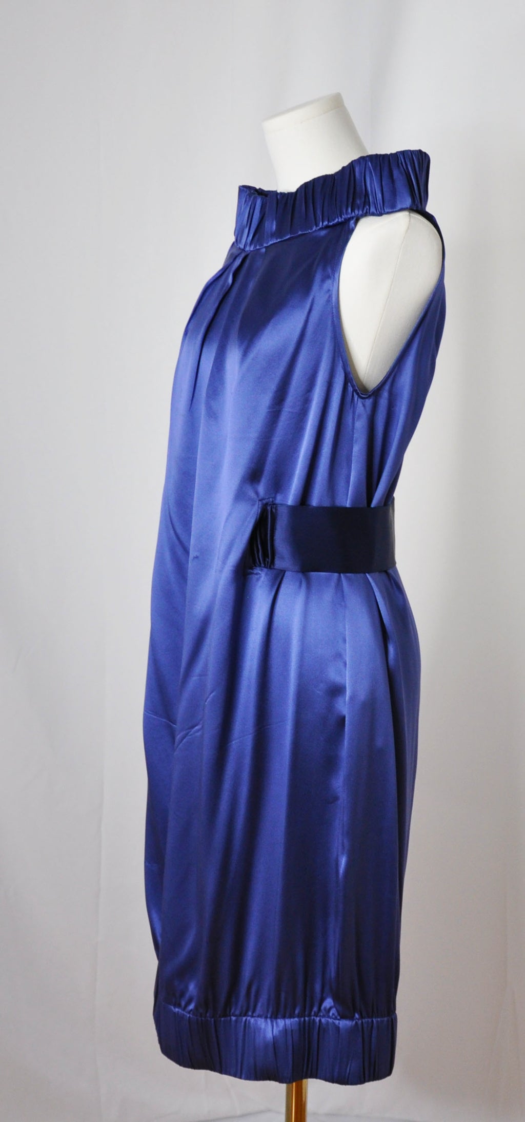 Adolfo Dominguez Vintage Silk Cocktail Dress - Size 2