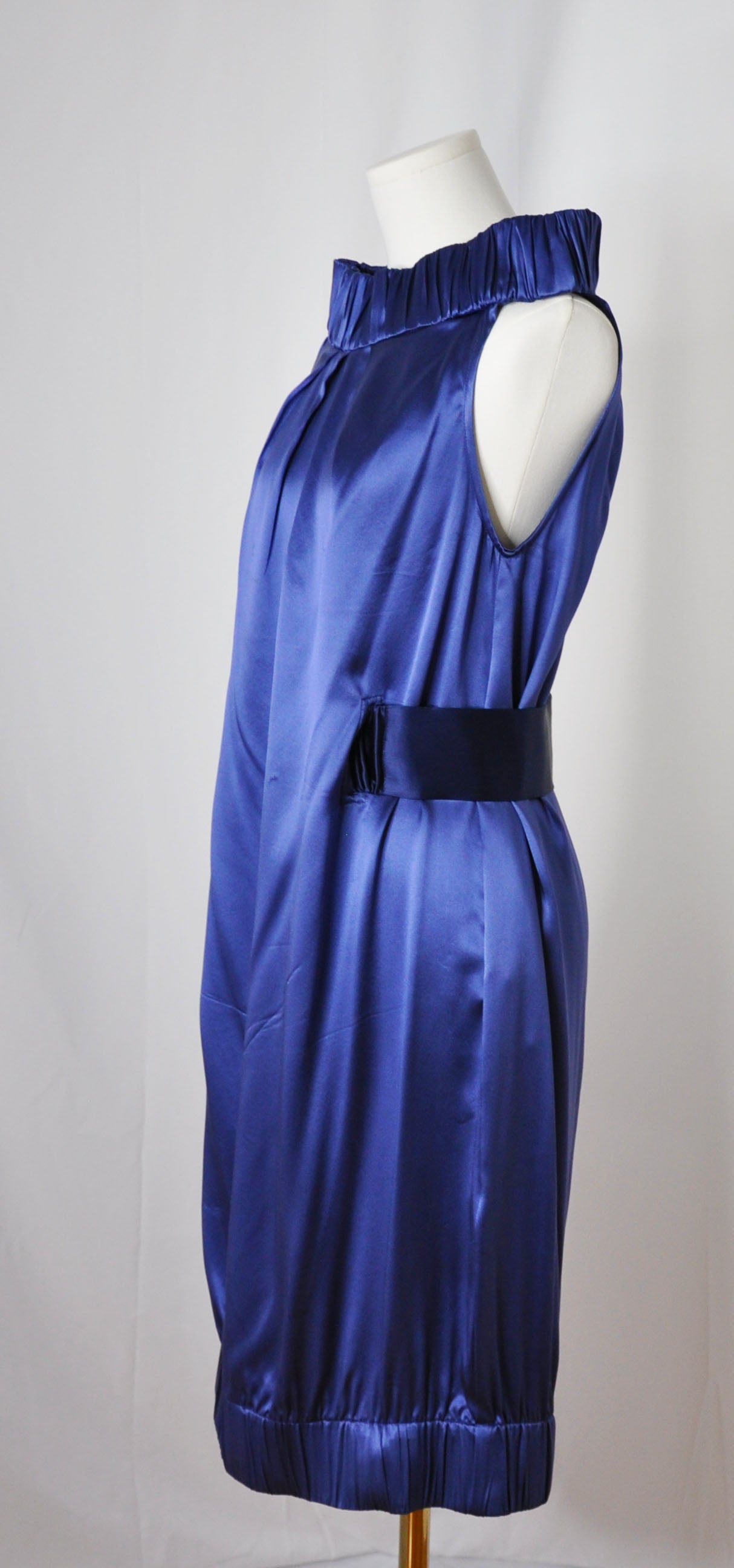 Adolfo Dominguez Vintage Silk Cocktail Dress - Size 2