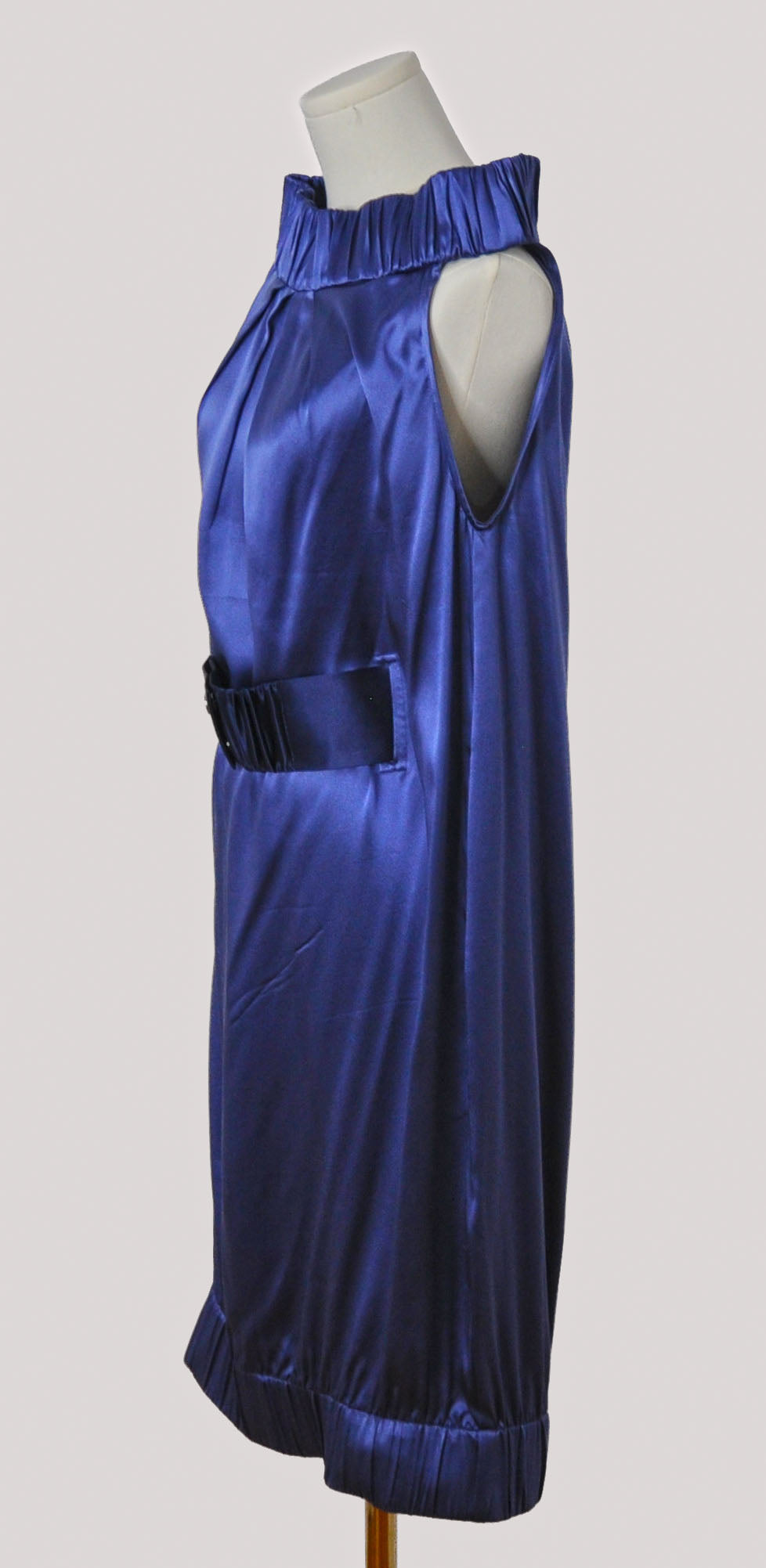 Adolfo Dominguez Vintage Silk Cocktail Dress - Size 2