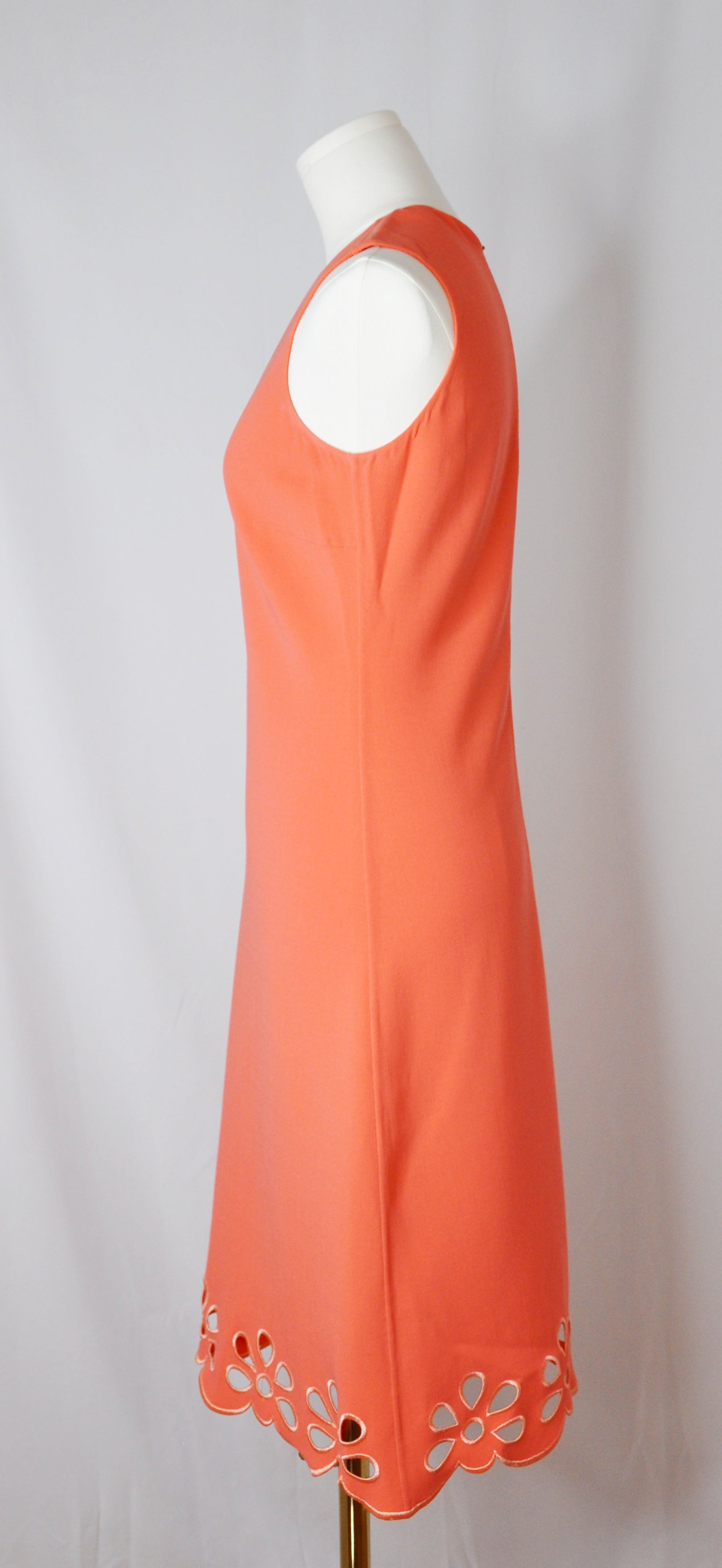 Vintage Celine 2000s Orange Dress