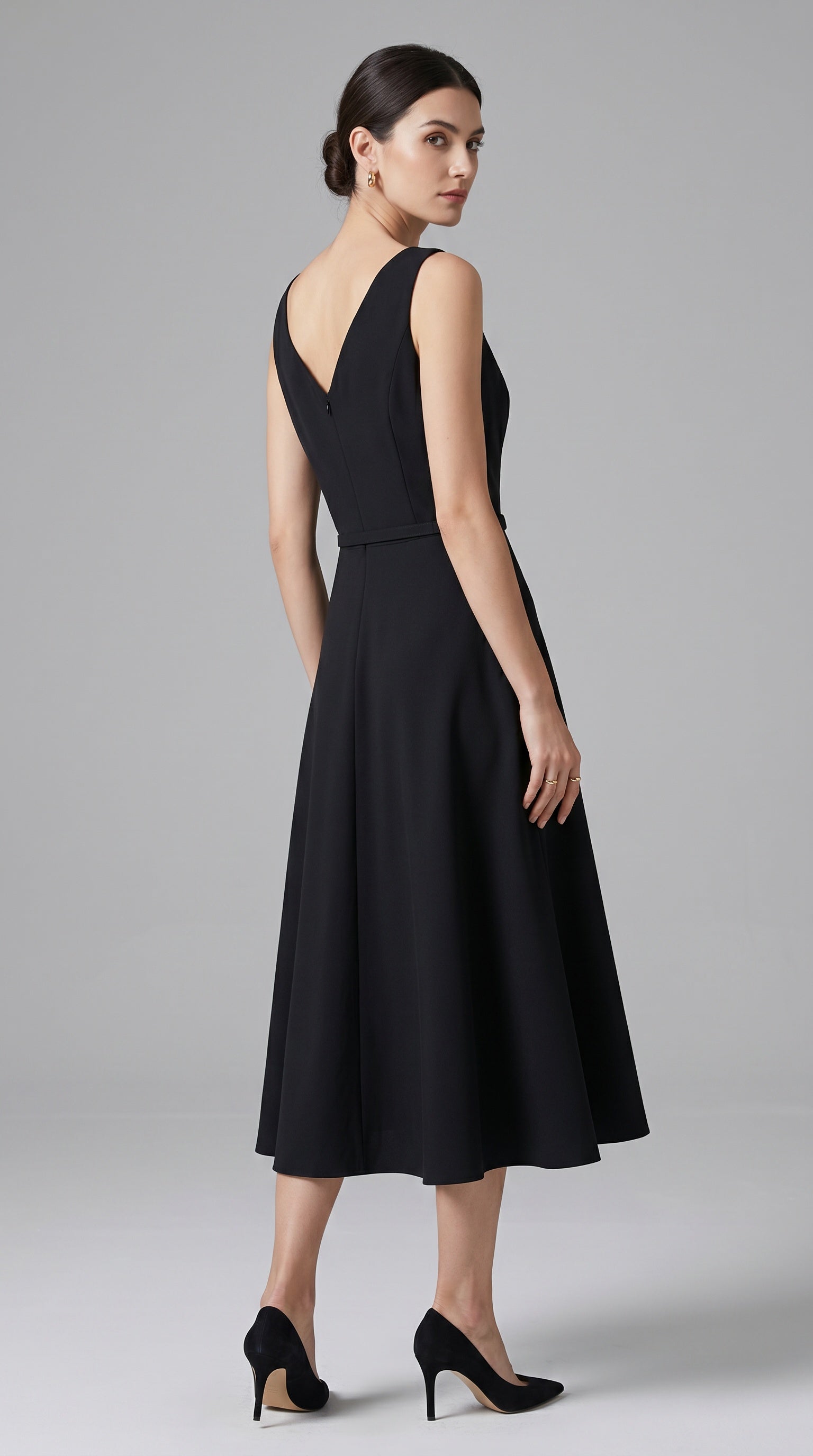 Vintage Ralph Lauren 2010s Black Dress