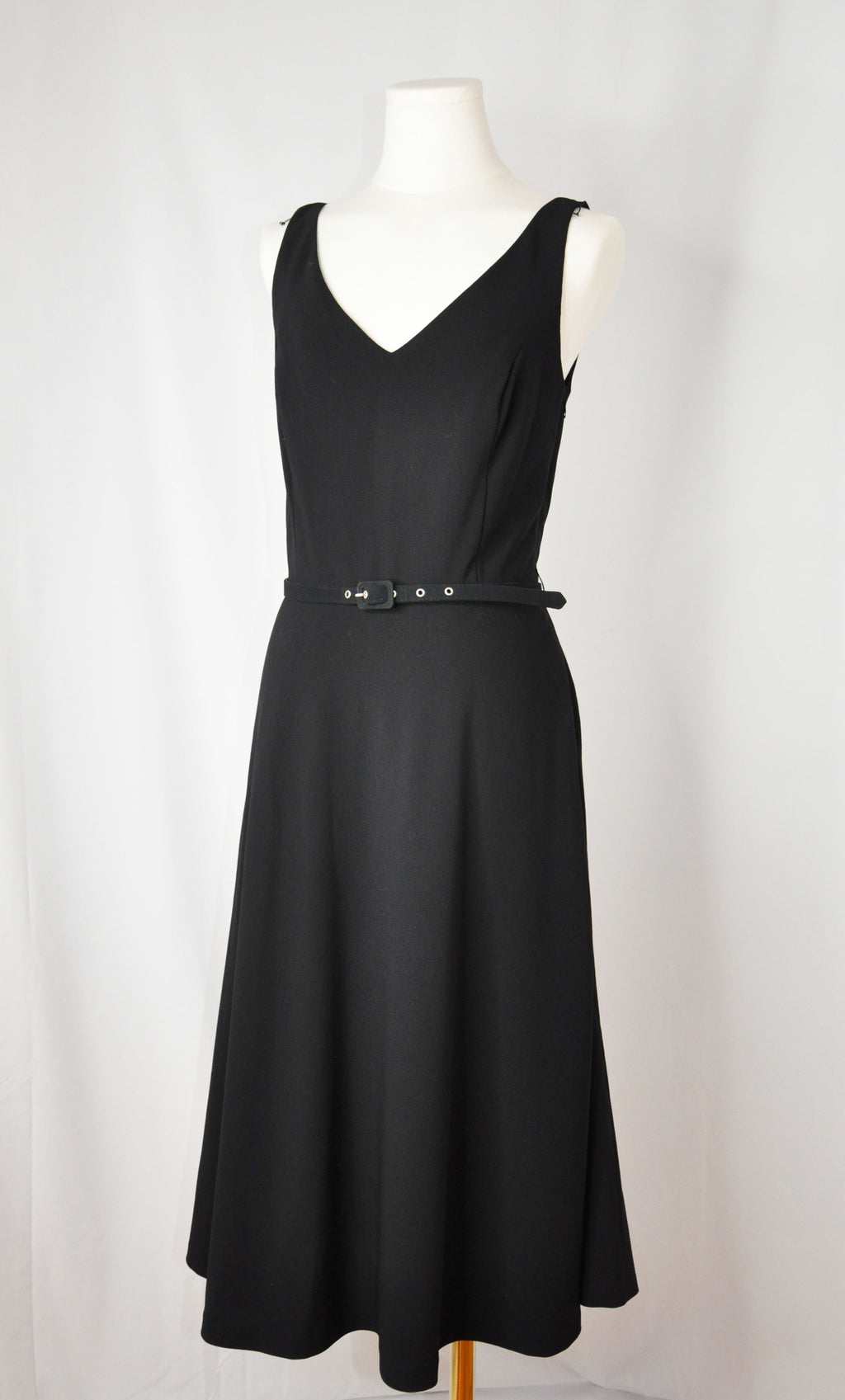 Vintage Ralph Lauren 2010s Black Dress