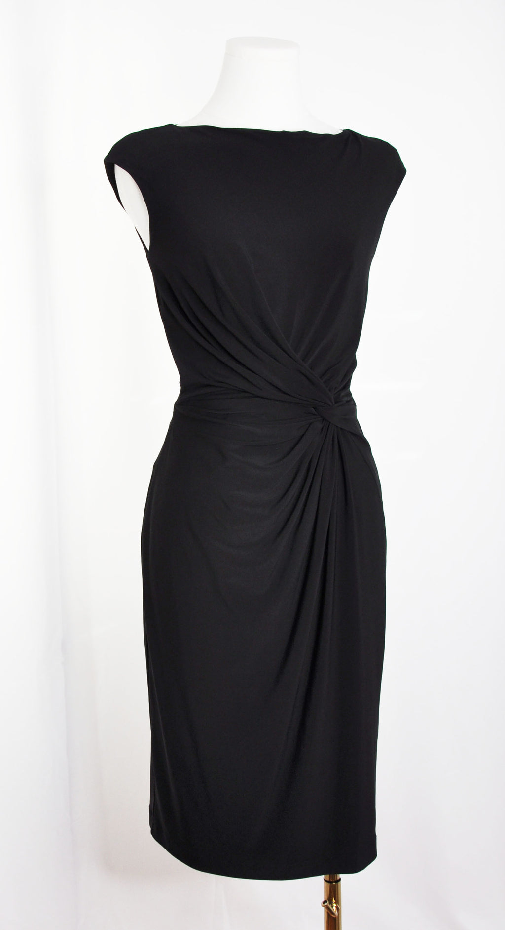 Ralph Lauren Vintage 2010s Black Sheath Dress, Excellent condition - Size 2